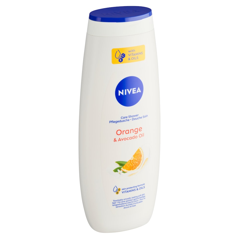 Nivea Orange & Avocado Oil Pečující sprchový gel 500ml