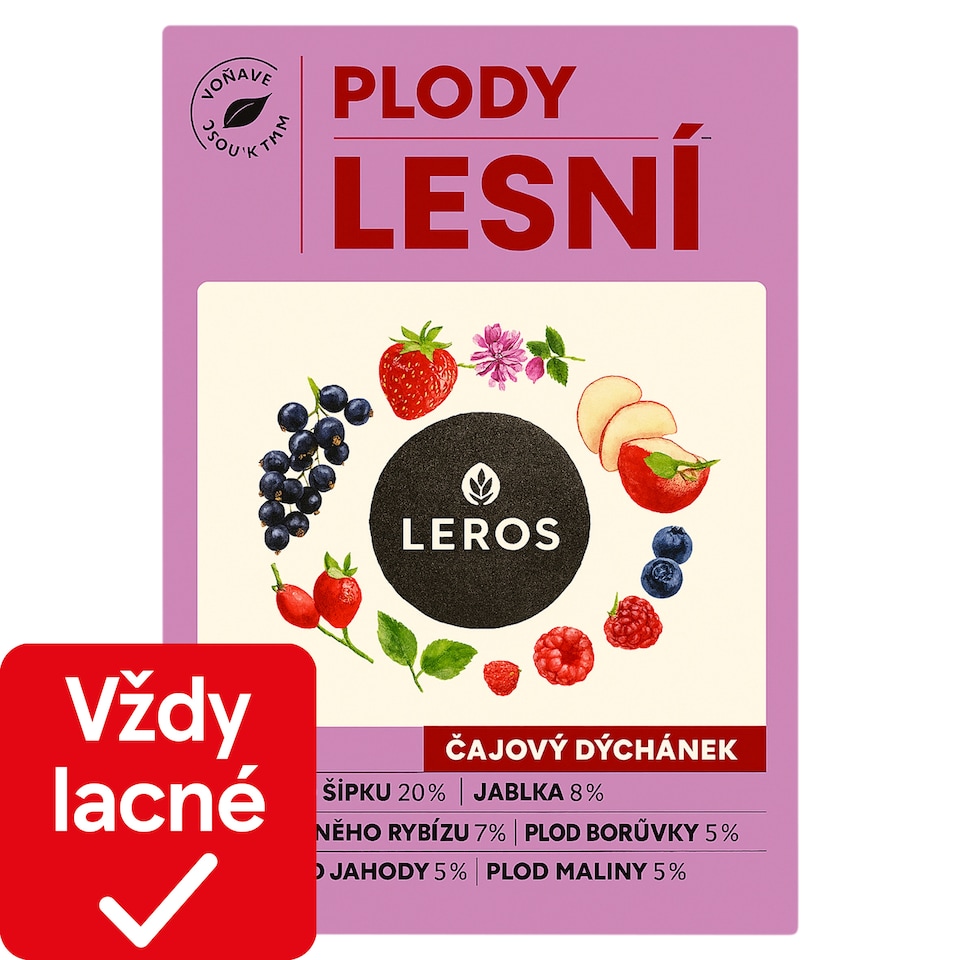 obrázok 1 z Leros Čajová chvíľka lesné plody 20 x 2,2 g (44 g)