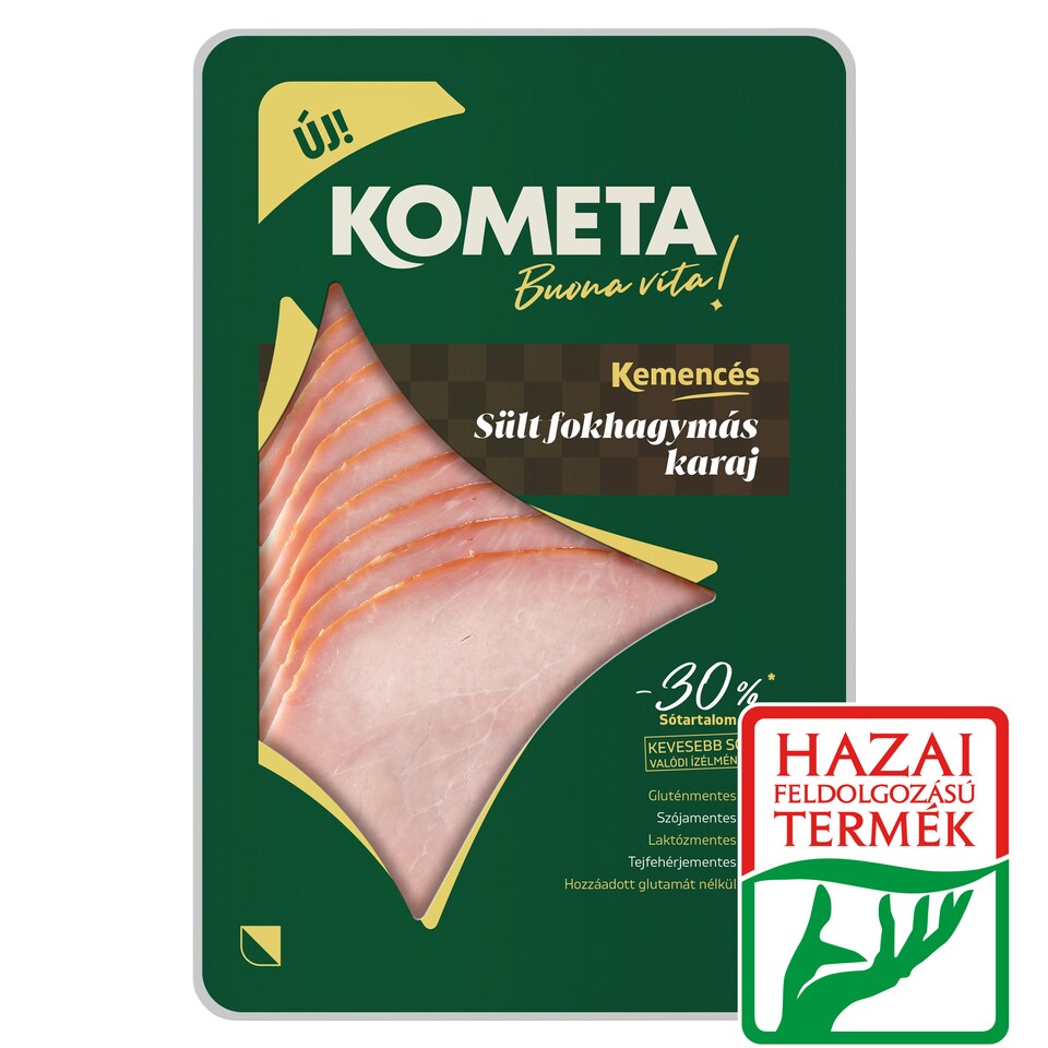 Kometa Kemencés Sliced Roasted Pork Chop with Garlic 90 g