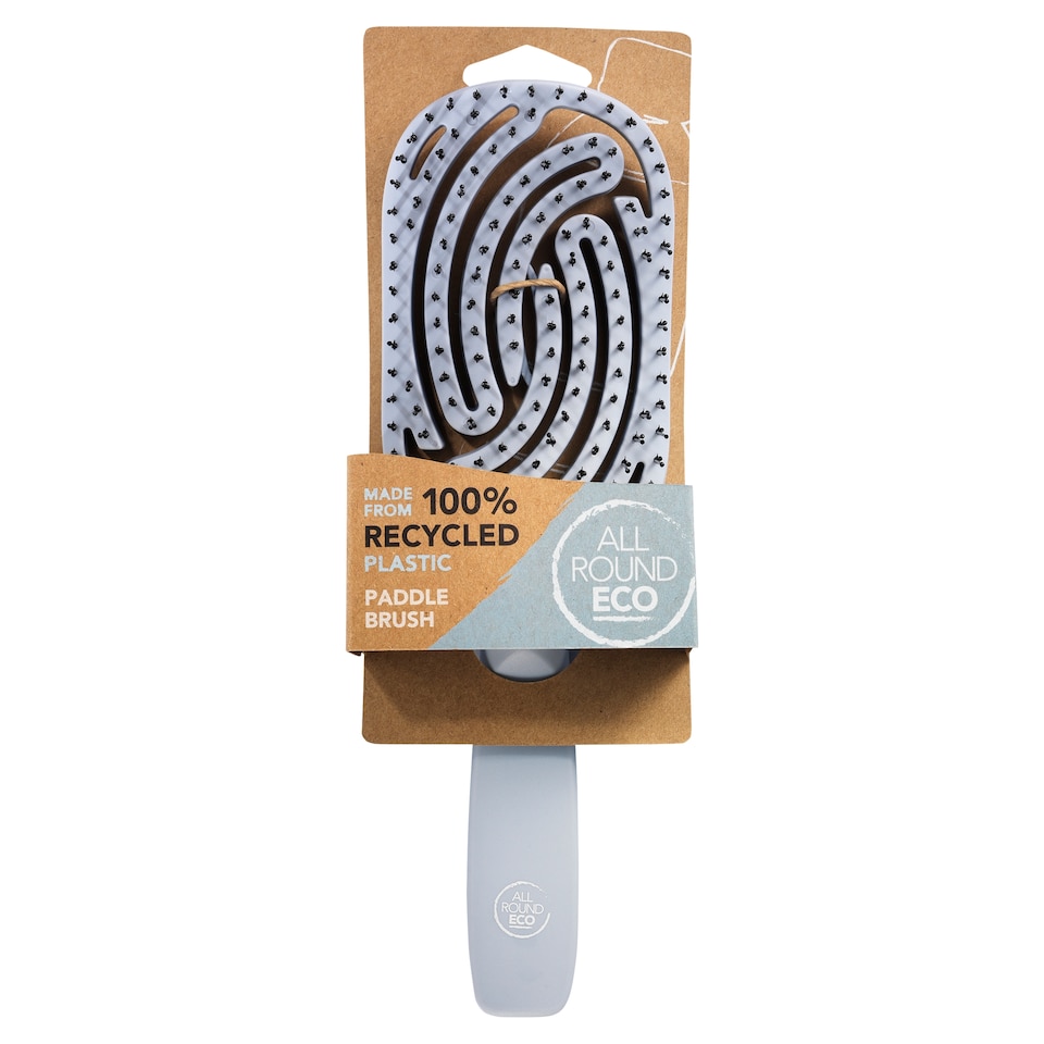 All Round Eco Twin Pin Flexi Paddle Brush