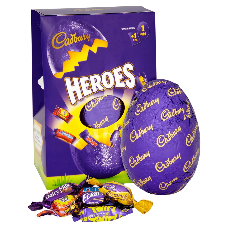 image 1 of Cadbury Heroes Large Easter Egg 274G