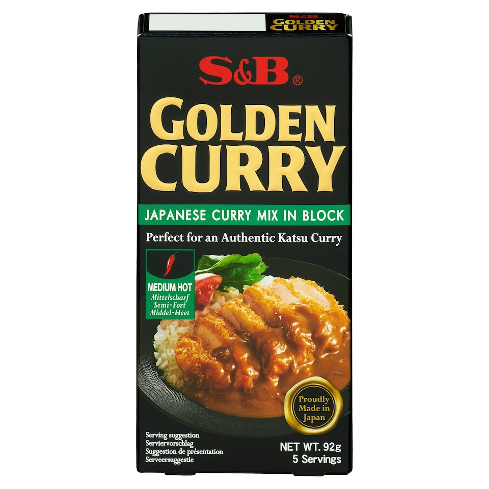 S&B GOLDEN CURRY 92G