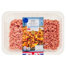 Tesco 10% Pork Mince 750g