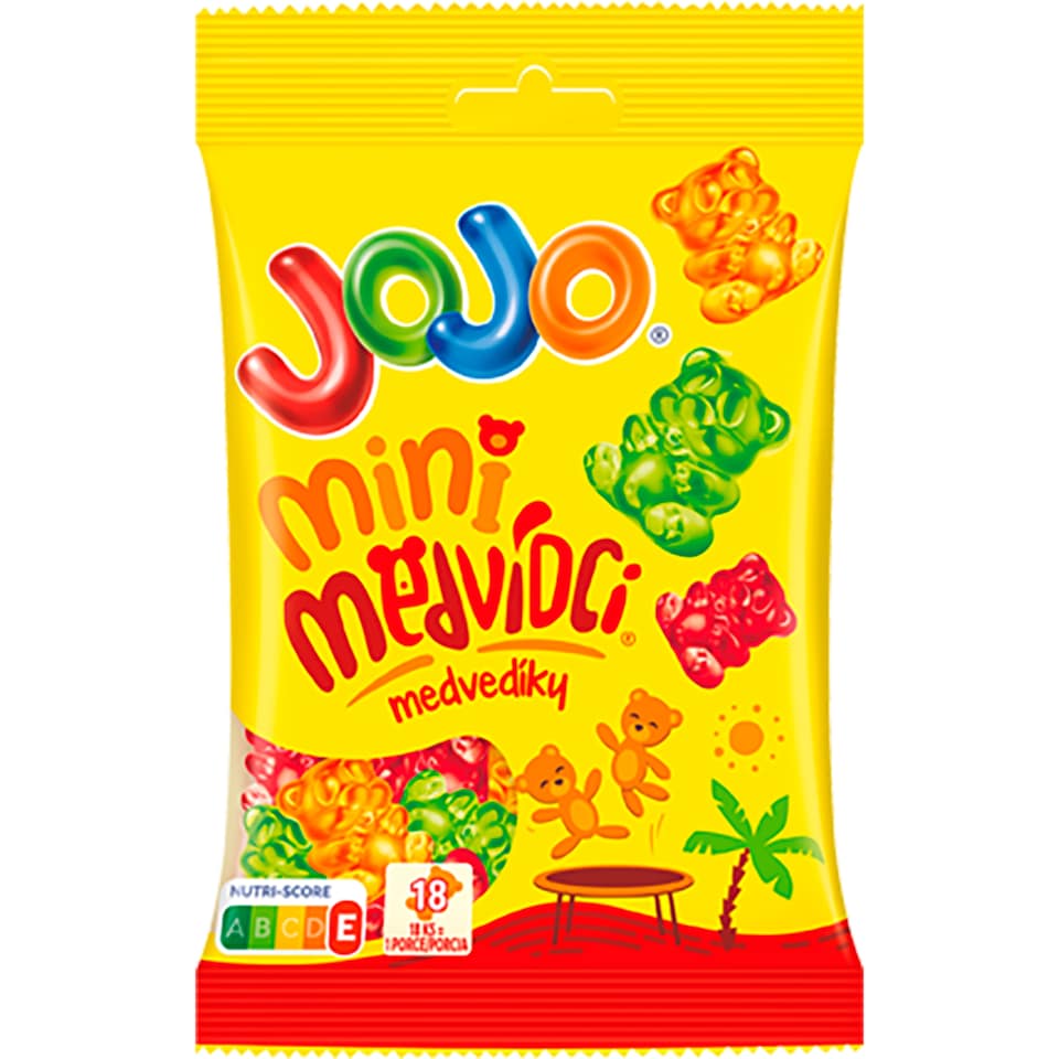 obrázok 1 z JOJO Medvedíky Mini želé cukríky s ovocnými príchuťami 42 g