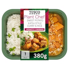 Tesco Plant Chef Sweet Potato Katsu Style Curry 380G