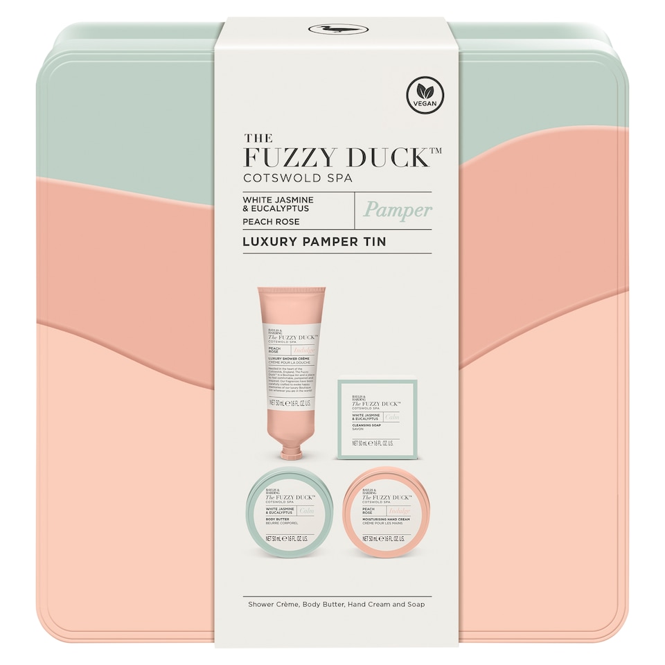 image 1 of Baylis & Harding The Fuzzy Duck Cotswold Spa Luxury Pamper Tin Gift Set