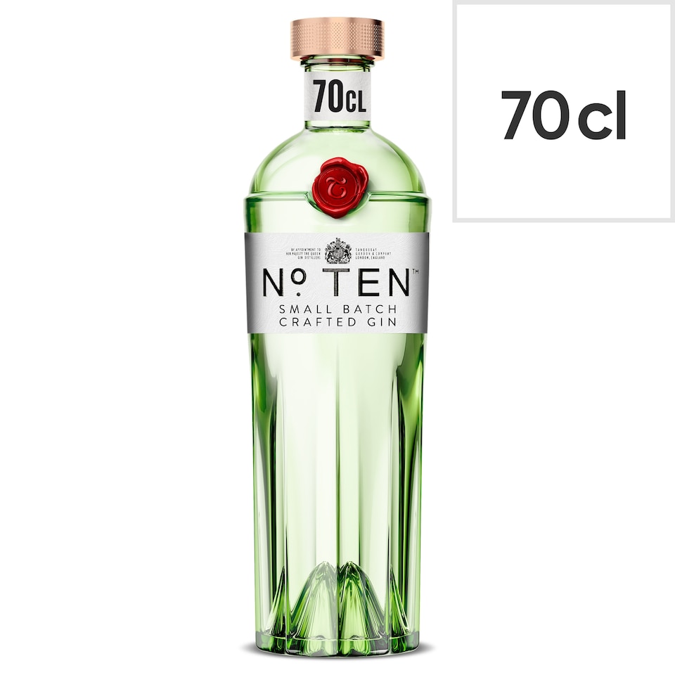 image 1 of Tanqueray No. Ten Batch Distilled Gin Bottle 47.3% Vol 70cl