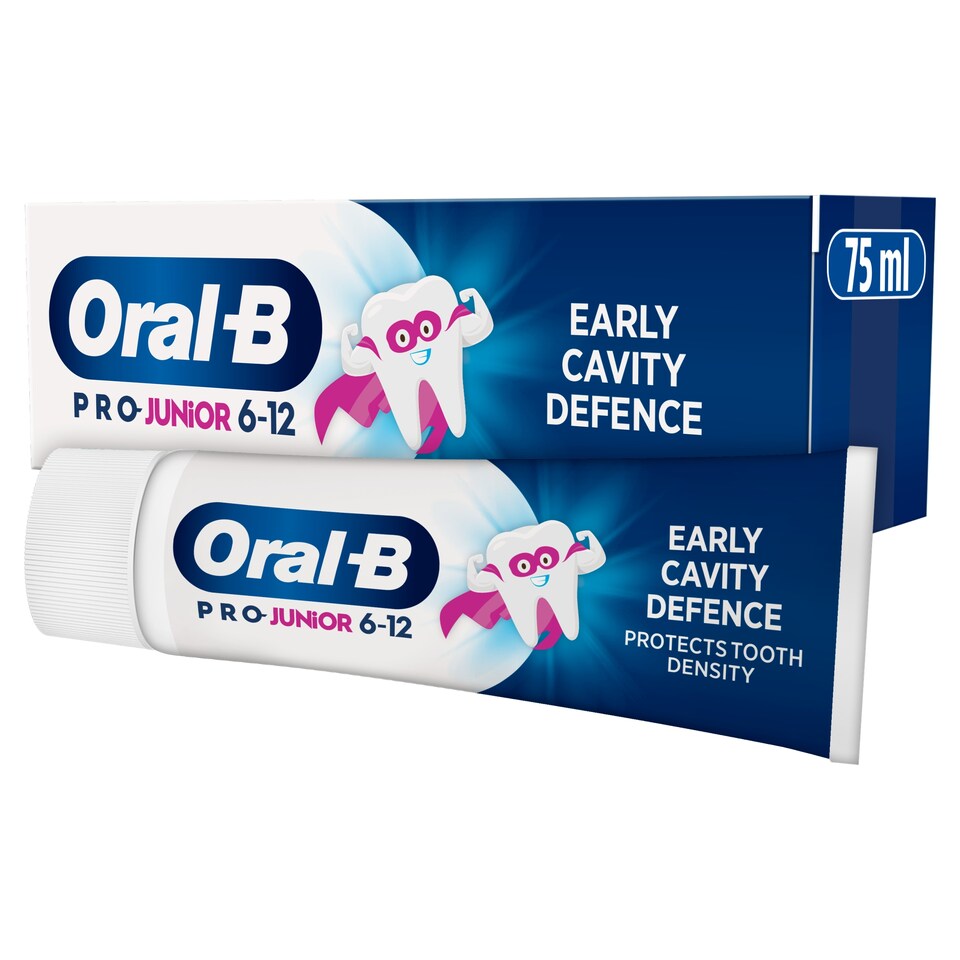 image 1 of Oral-B Pro Junior Toothpaste 6-12 Years 75ml