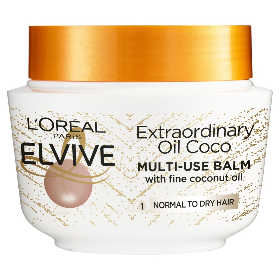 image 1 of L'oreal Elvive Coconut Oil Mask 300Ml