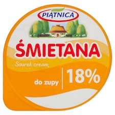 Piatnica Smietana Sour Cream 18% Fat 200G