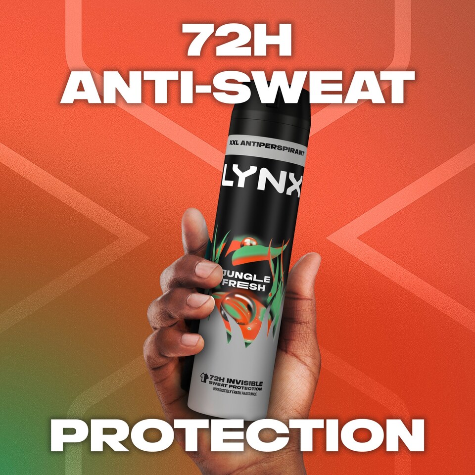 image 1 of Lynx Jungle Fresh 72h Antiperspirant Deodorant for Men 250ml