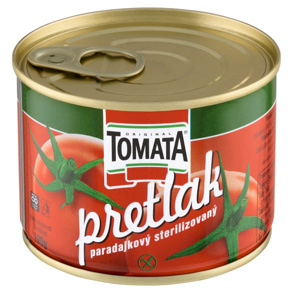 obrázok 1 z Tomata Original Pretlak paradajkový sterilizovaný 190 g