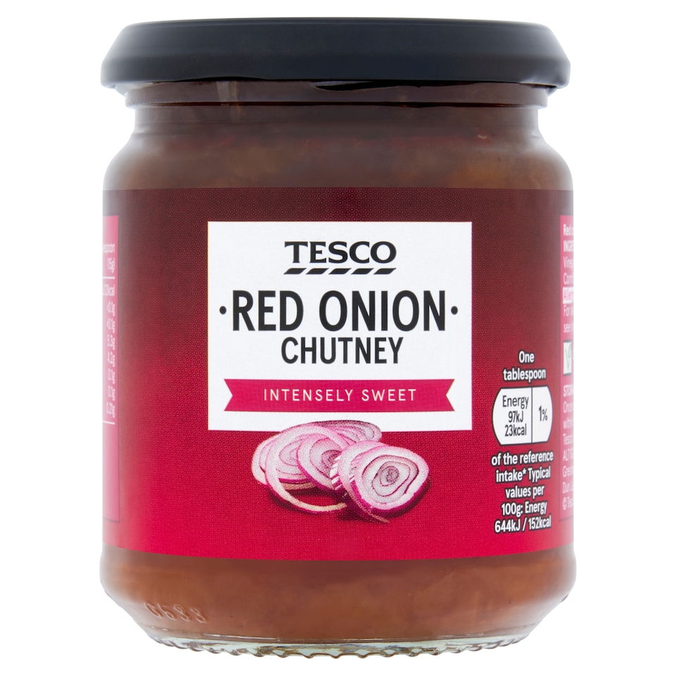 Tesco Red Onion Chutney 295G