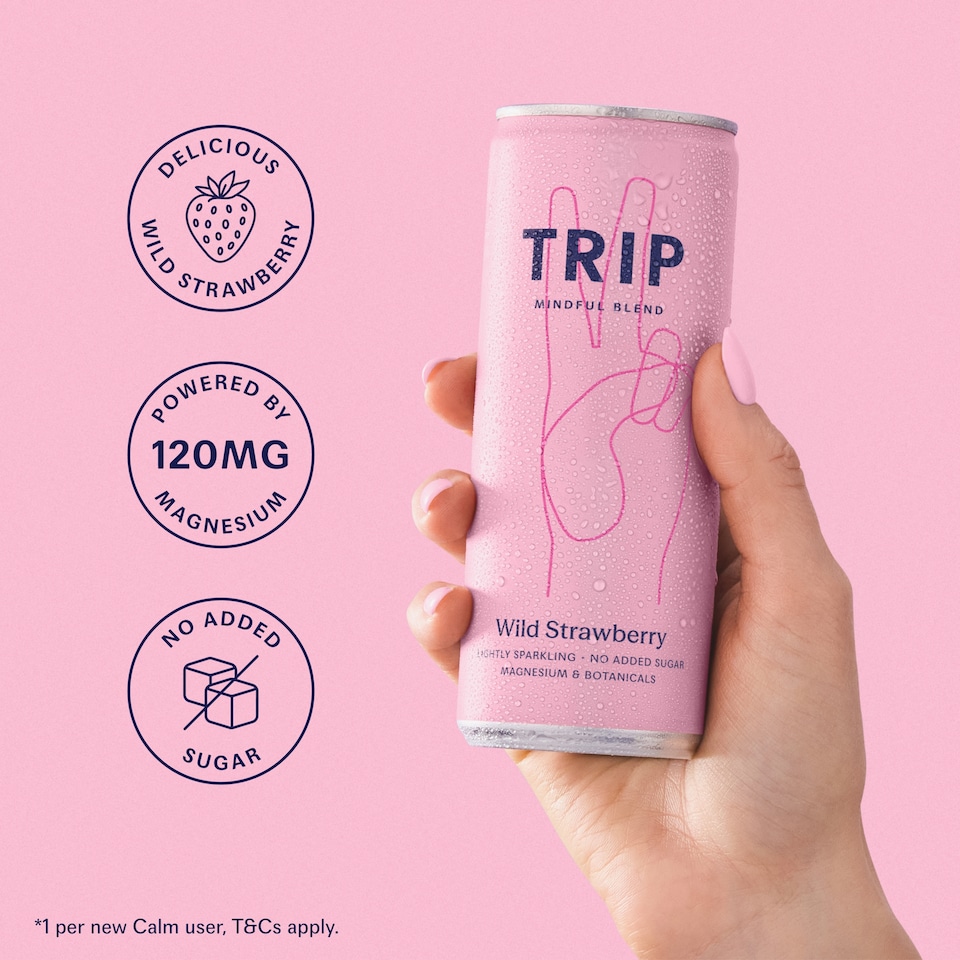 image 1 of TRIP Mindful Blend Wild Strawberry 4x250ml