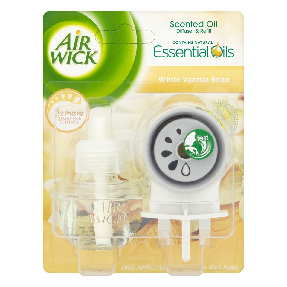 image 1 of Airwick Electric Starter Kit White Vanilla Bean