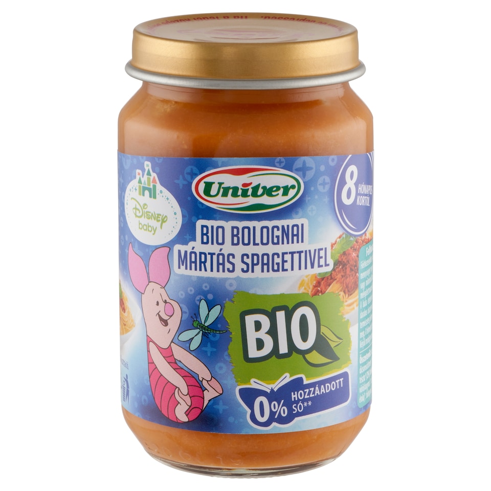 image 1 of Univer Organic Bolognese Sauce with Spaghetti Food for Babies 8+ Months 163 g