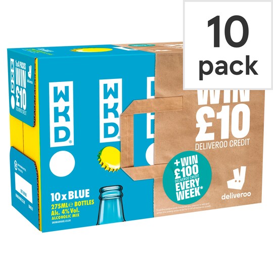 Wkd Blue 10X275ml Tesco Groceries