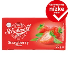 Stockwell & Co. Ovocný čaj s jahodovou príchuťou 20 x 2 g (40 g)