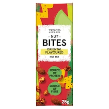 Tesco Oriental Flavoured Nut Mix 25G