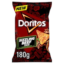 Doritos Mexican Beef Taco Flavour Corn Chips 180g