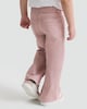 image 3 of F&F Girls Pure Cotton Wide Leg Jeans in Pink