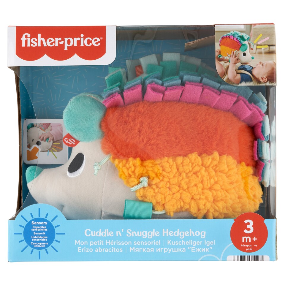 Fisher-Price Cuddle n' Snuggle Hedgehog plyšová hračka ježko