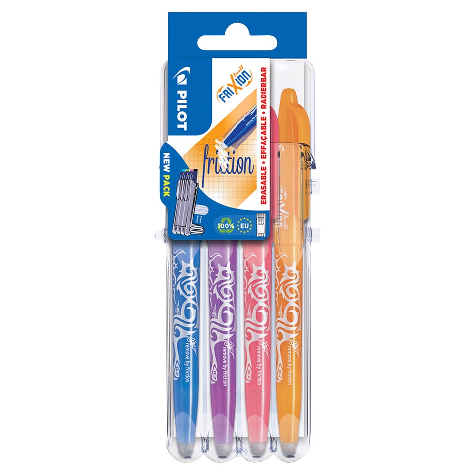 image 1 of Pilot Frixion Ball Rubber Roller 0.7 4 pcs