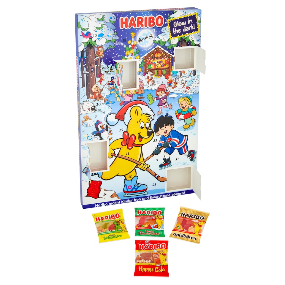 image 1 of Haribo Advent Calendar Jelly Sweets 300G