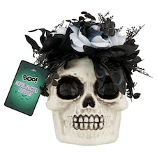 Boo! Skull Flower Bouquet