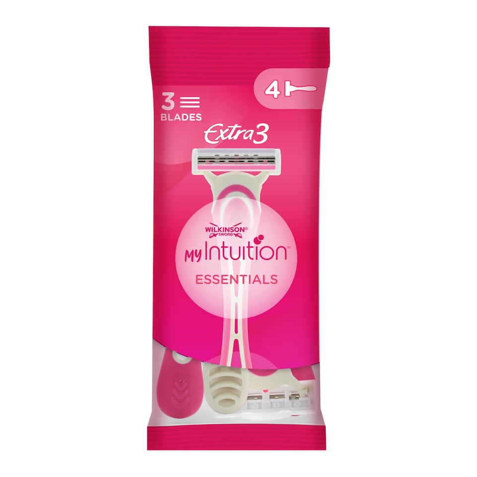 Wilkinson Sword My Intuition Extra 3 Essentials eldobható borotva 4 db