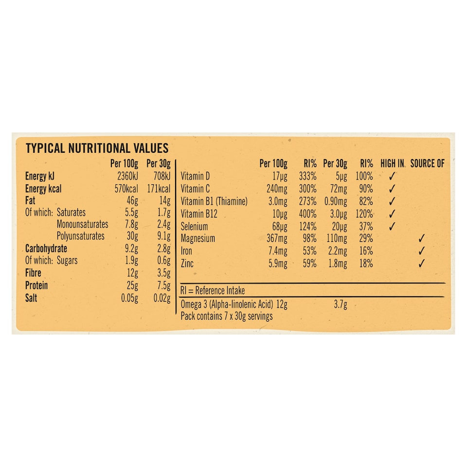 image 1 of Linwoods Immune Support 210G