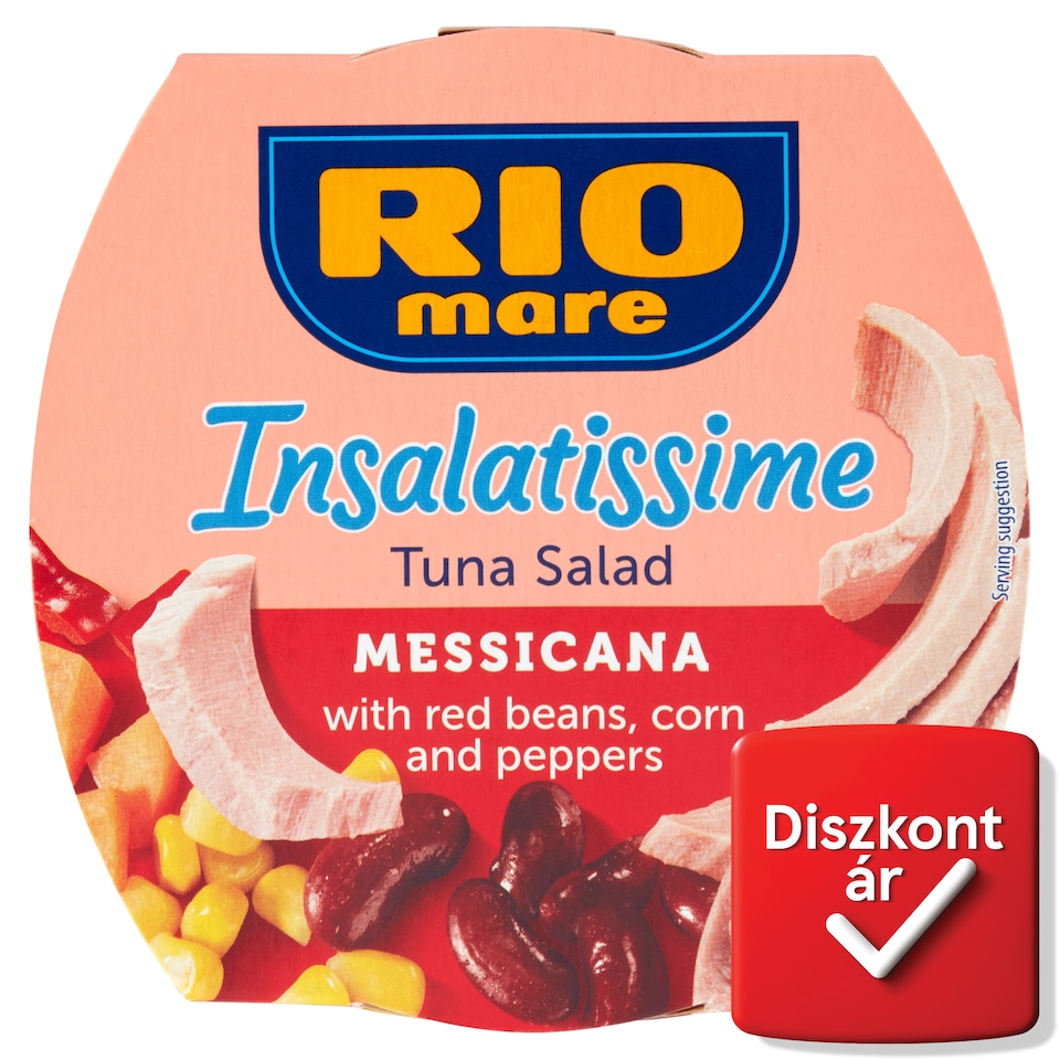 Rio Mare Insalatissime Messicana zöldséges készétel tonhallal 160 g