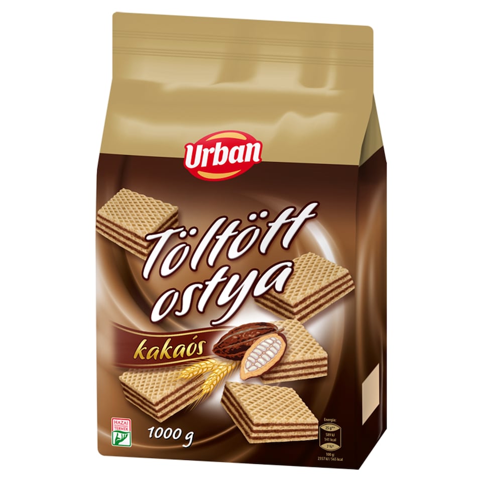Urban Cocoa Cream Filled Wafers 1000 g