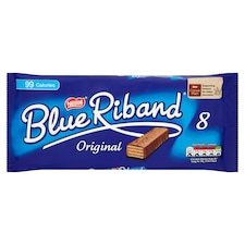Nestle Blue Riband Milk Chocolate Wafer Biscuits Multipack, 8 Pack 154.4g
