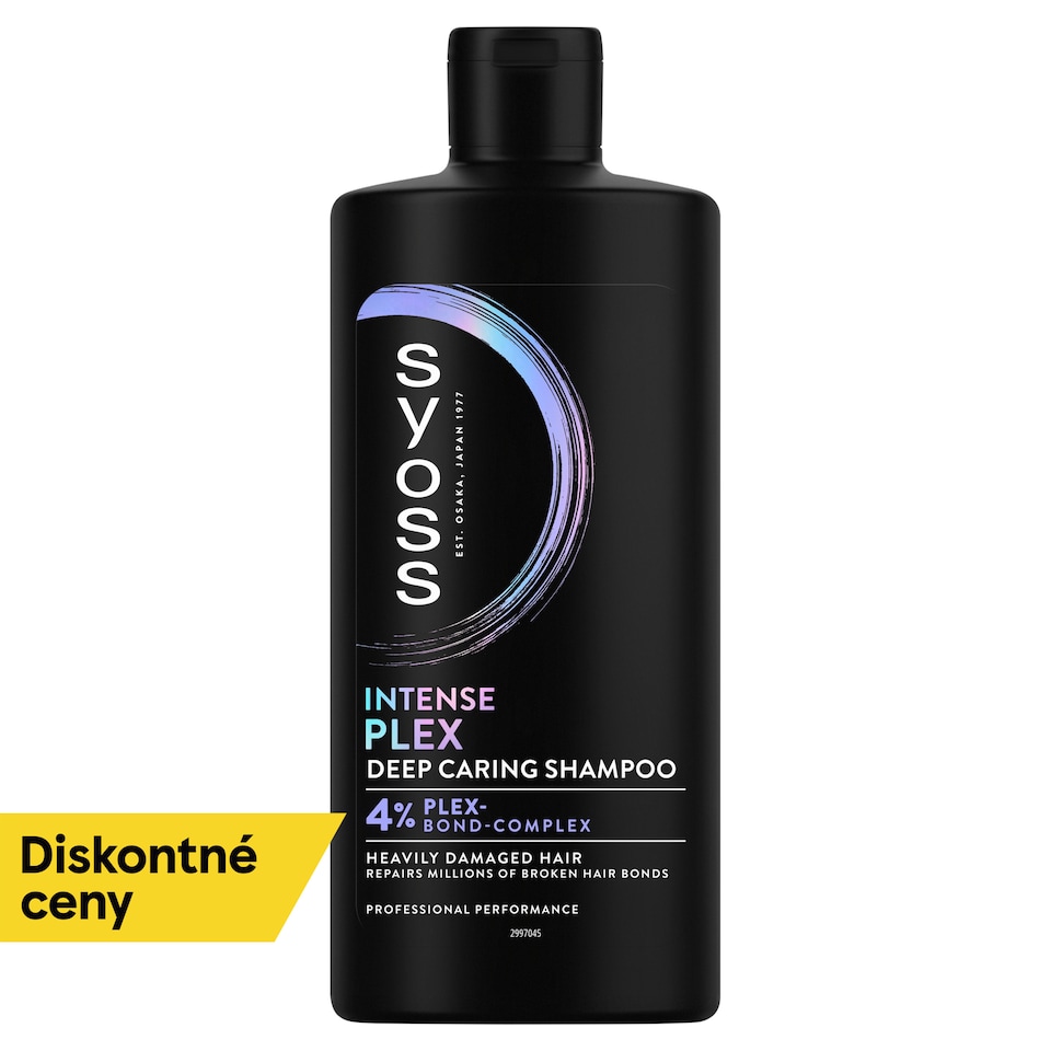 obrázok 1 z Syoss Intense Plex šampón pre silne poškodené vlasy 440 ml