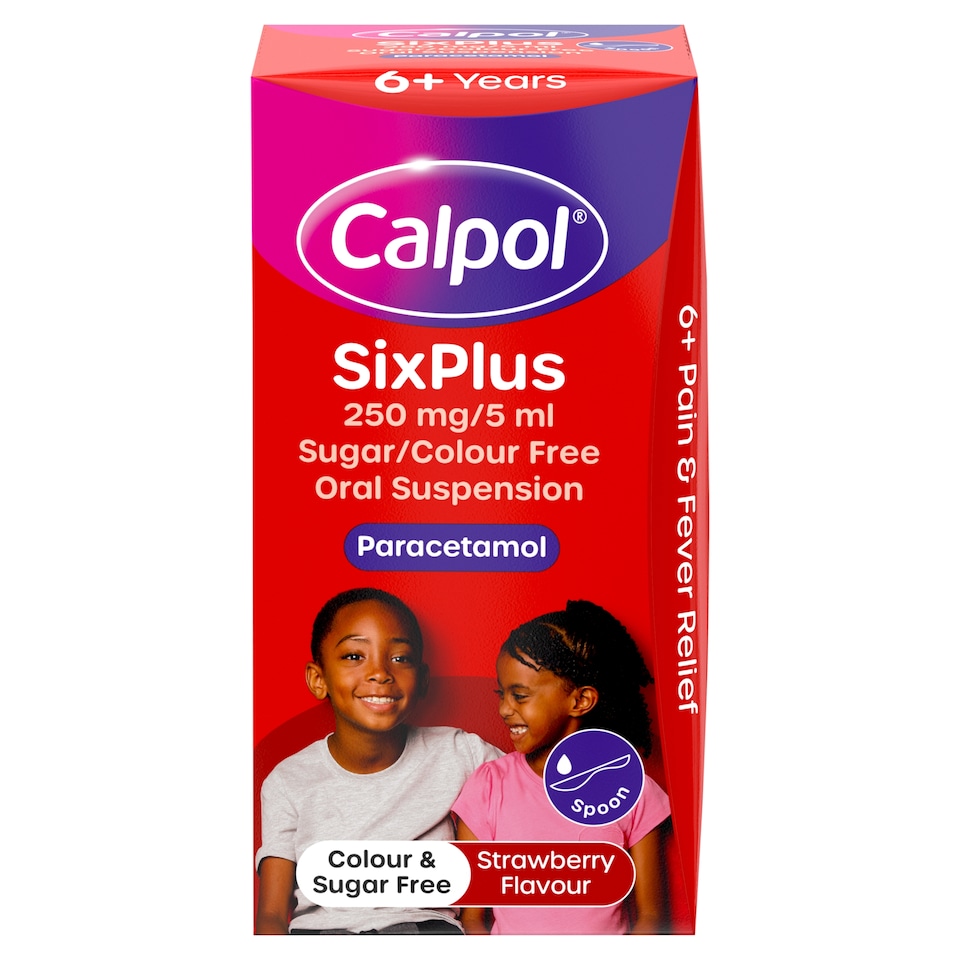 Calpol 6+ Sugar Free 60Ml