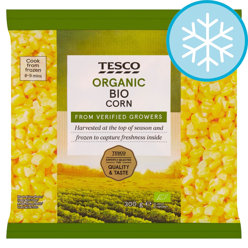 TESCO ORGANIC BIO CORN 300G