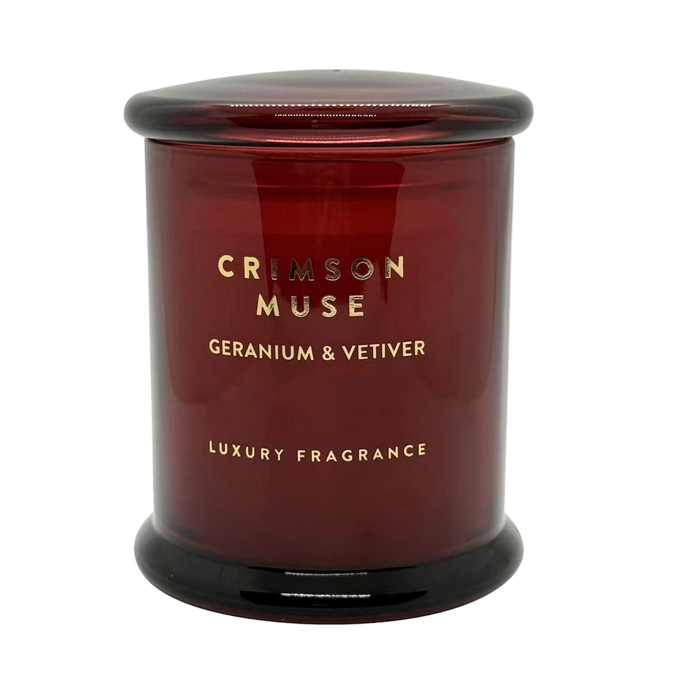 image 1 of F&F Home Classic Crimson Muse Scented Candle 230g