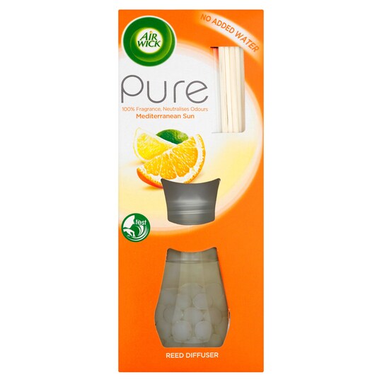 Air Wick Pure Reed Diffuser Mediterranean Sun 30Ml Tesco Groceries