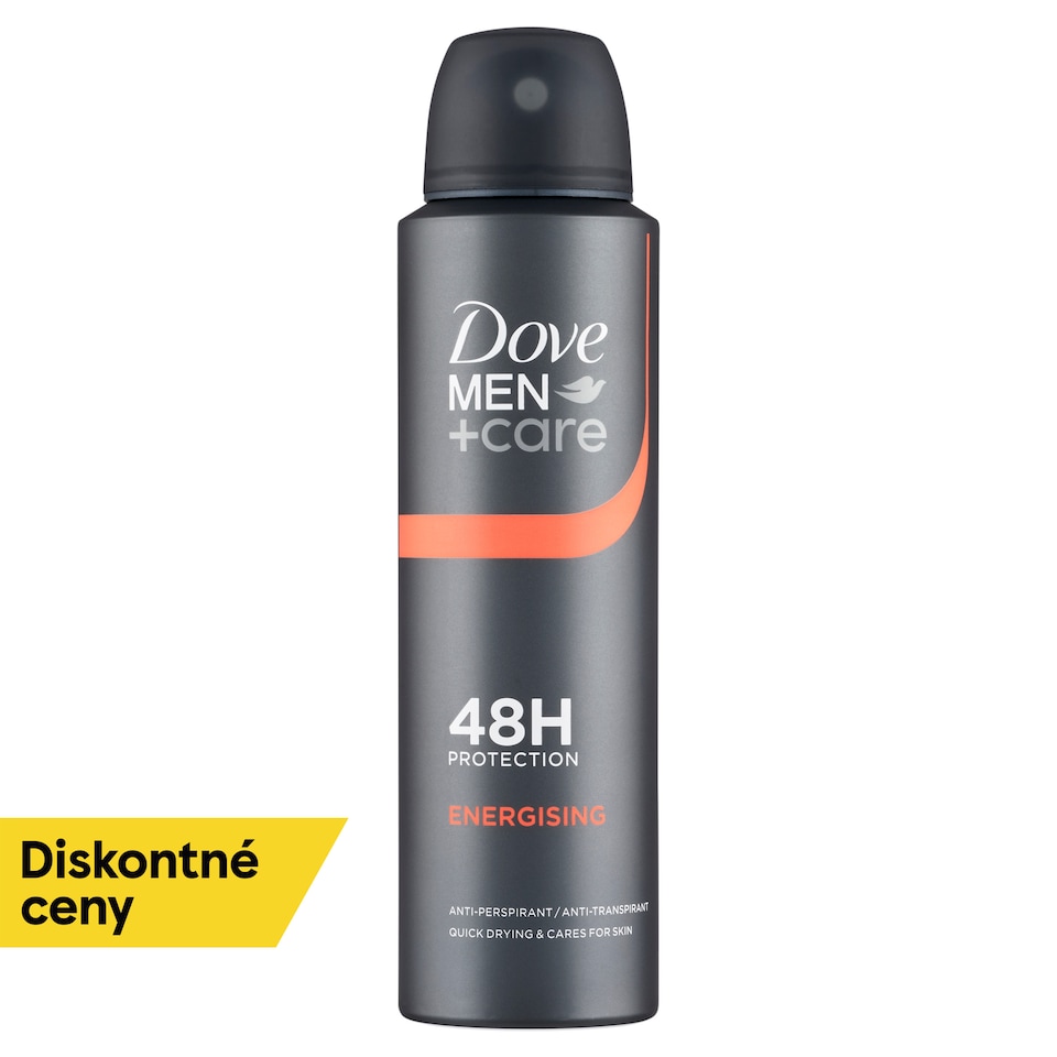 obrázok 1 z Dove Men+Care Energising Antiperspirant sprej 150 ml
