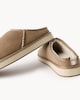 image 3 of F&F Faux Suede Mule Slippers in Tan