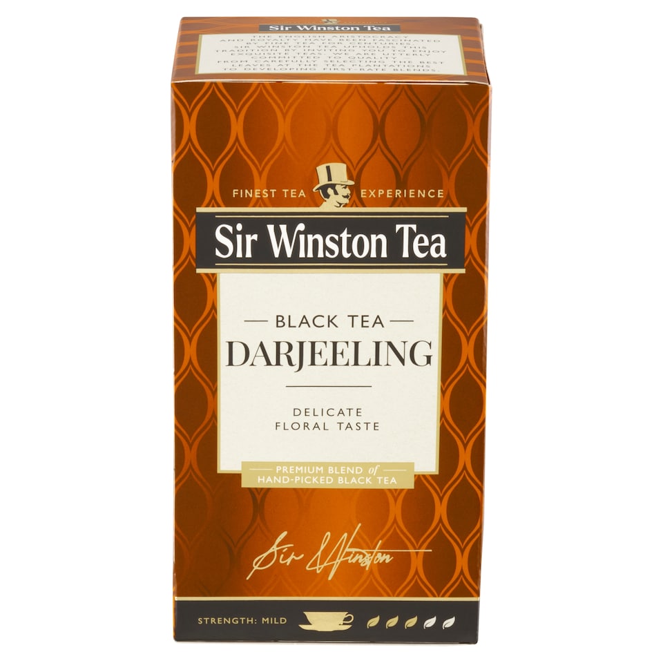 Sir Winston Tea Darjeeling černý čaj 20 x 1,75g (35g)