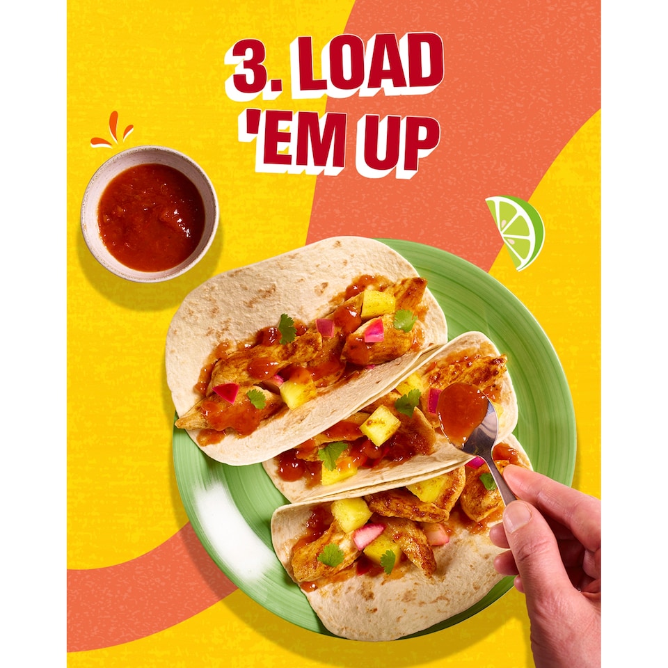 image 1 of Old El Paso Street Vibes Soft Taco Wraps 8 Pack 220g