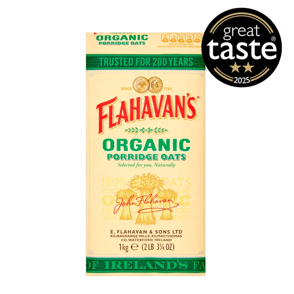 image 1 of Flahavans Irish Organic Porridge 1Kg