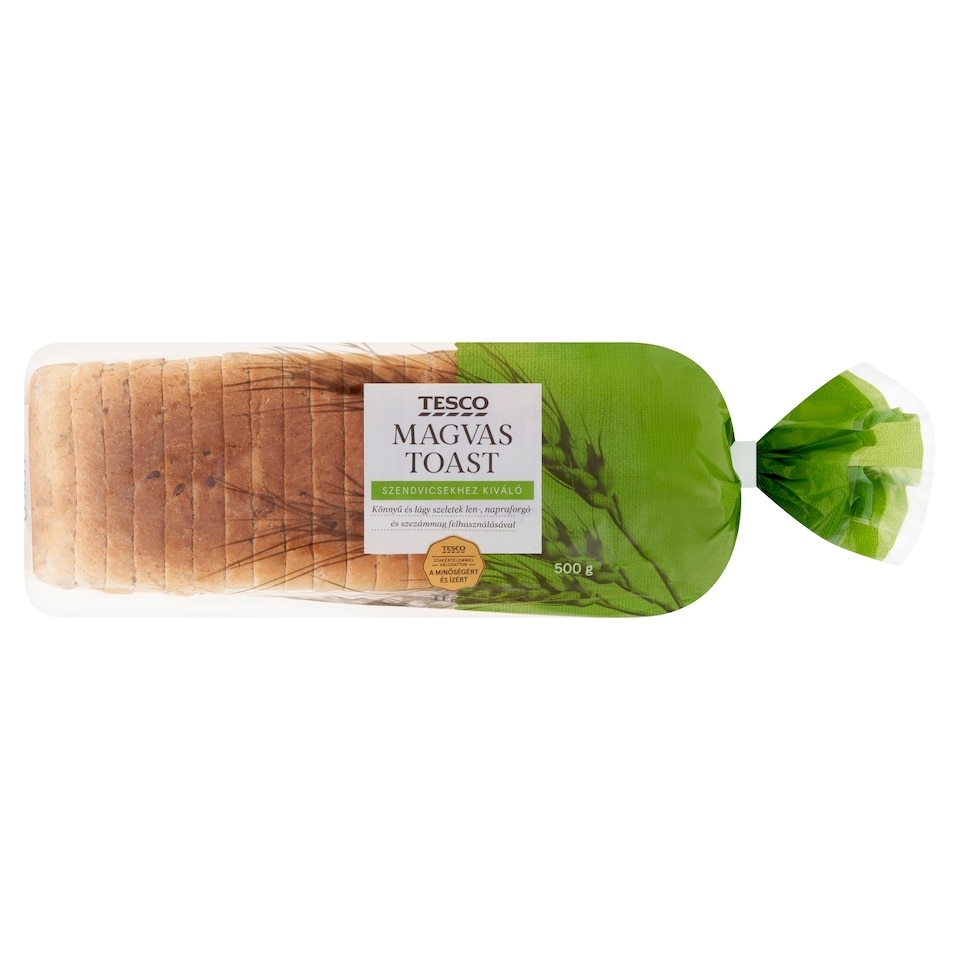 Tesco szeletelt magvas toast kenyér 500 g