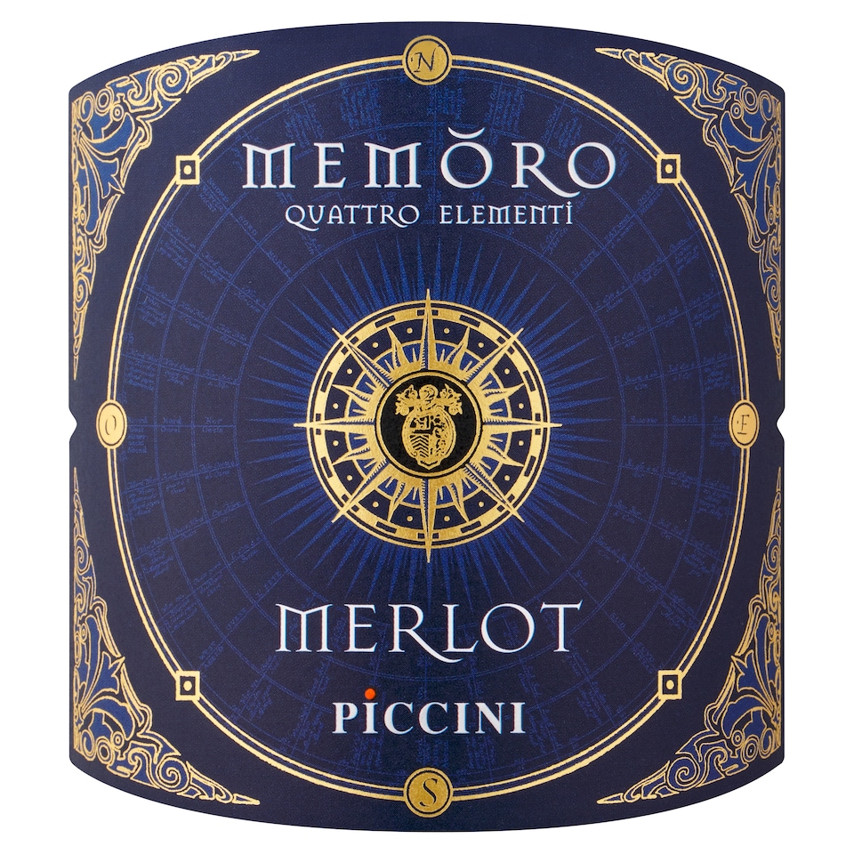 image 1 of Piccini Memoro Quattro Elementi Merlot Veneto 75cl