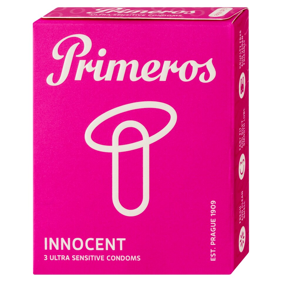 Obrázek 1 pro produkt Primeros Innocent Kondomy Ultra Tenké, 3 ks