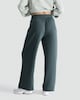 image 3 of F&F Active Wide Leg Joggers in Green