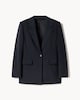 image 6 of F&F Pinstripe Co-ord Blazer in Navy