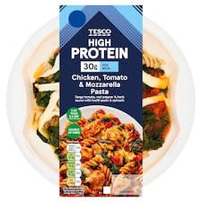 Tesco High Protein Chicken, Tomato & Mozzarella Pasta 400g